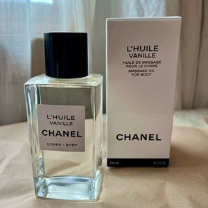 Unopened Chanel Body Oil in Vanilla
